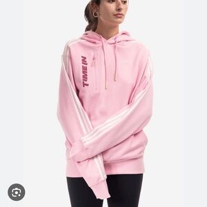 Adidas Women's Light Pink Hoodie